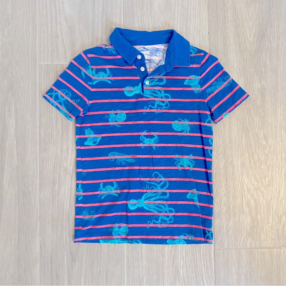 Lands’ End Underwater Sea Creature Polo